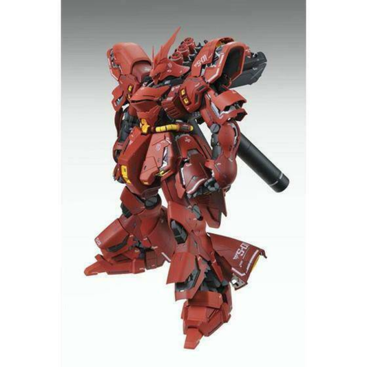 Bandai MG 1/100 MSN-04 Sazabi Ver. Ka Master Grade Mobile Suit Gundam Char's Counterattack Char Aznable model kit with 6 funnels beam tomahawk shield - Hobby Collectors Australia