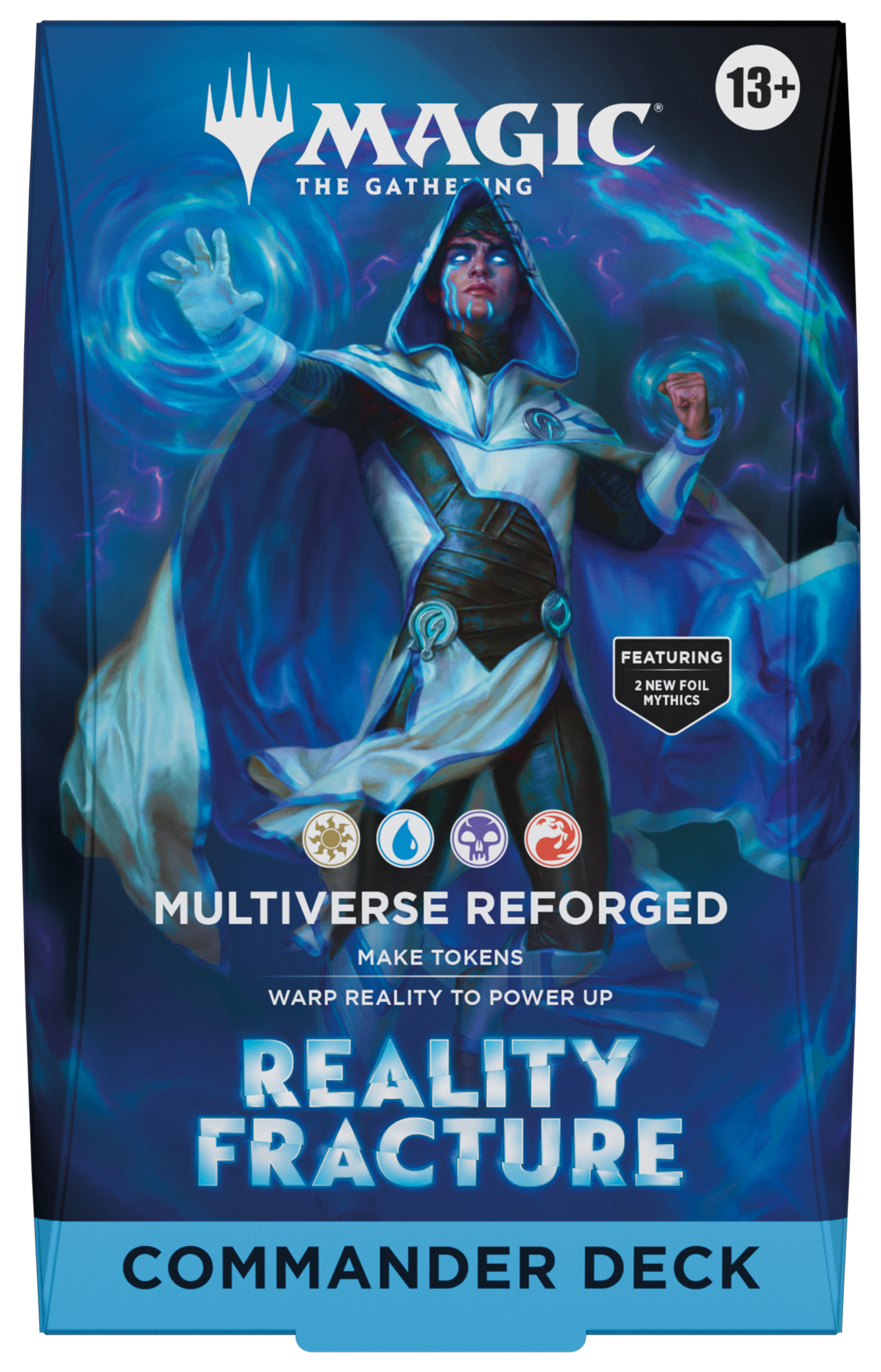 Magic The Gathering Reality Fracture Commander Deck Multiverse Reforged packaging