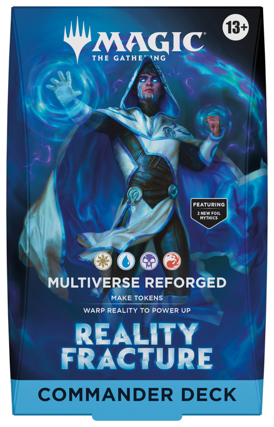 Magic The Gathering Reality Fracture Commander Deck Multiverse Reforged packaging
