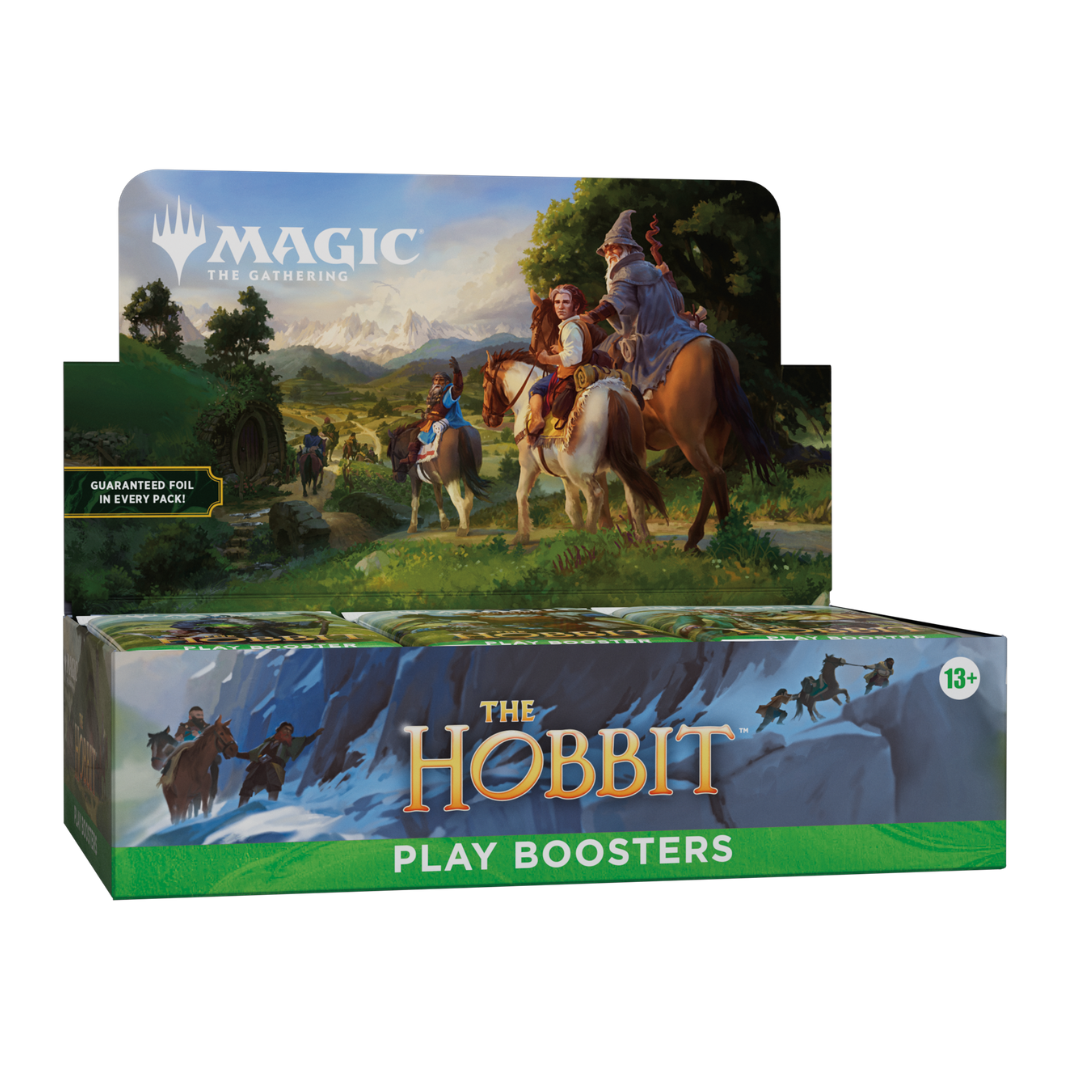 Magic The Gathering The Hobbit Play Booster Display 30 packs Middle-earth Classic Artist Box Topper Smaug Thorin Bilbo sealed English pre-order August 2026