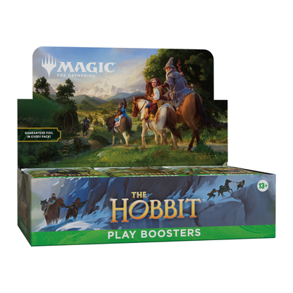 Magic The Gathering The Hobbit Play Booster Display 30 packs Middle-earth Classic Artist Box Topper Smaug Thorin Bilbo sealed English pre-order August 2026