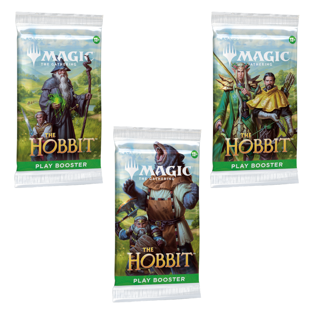Magic The Gathering The Hobbit Play Booster Display 30 packs Middle-earth Classic Artist Box Topper Smaug Thorin Bilbo sealed English pre-order August 2026