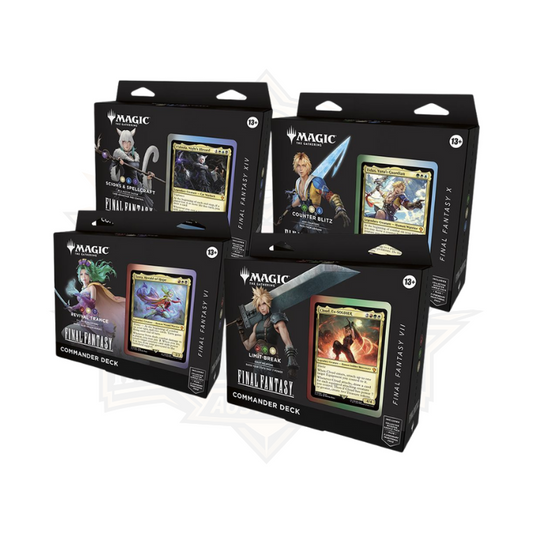 Magic: The Gathering -  Final Fantasy - Commander Deck Display