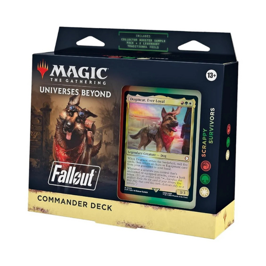 Magic The Gathering: Universes Beyond Fallout Commander Deck Scappy Survivors
