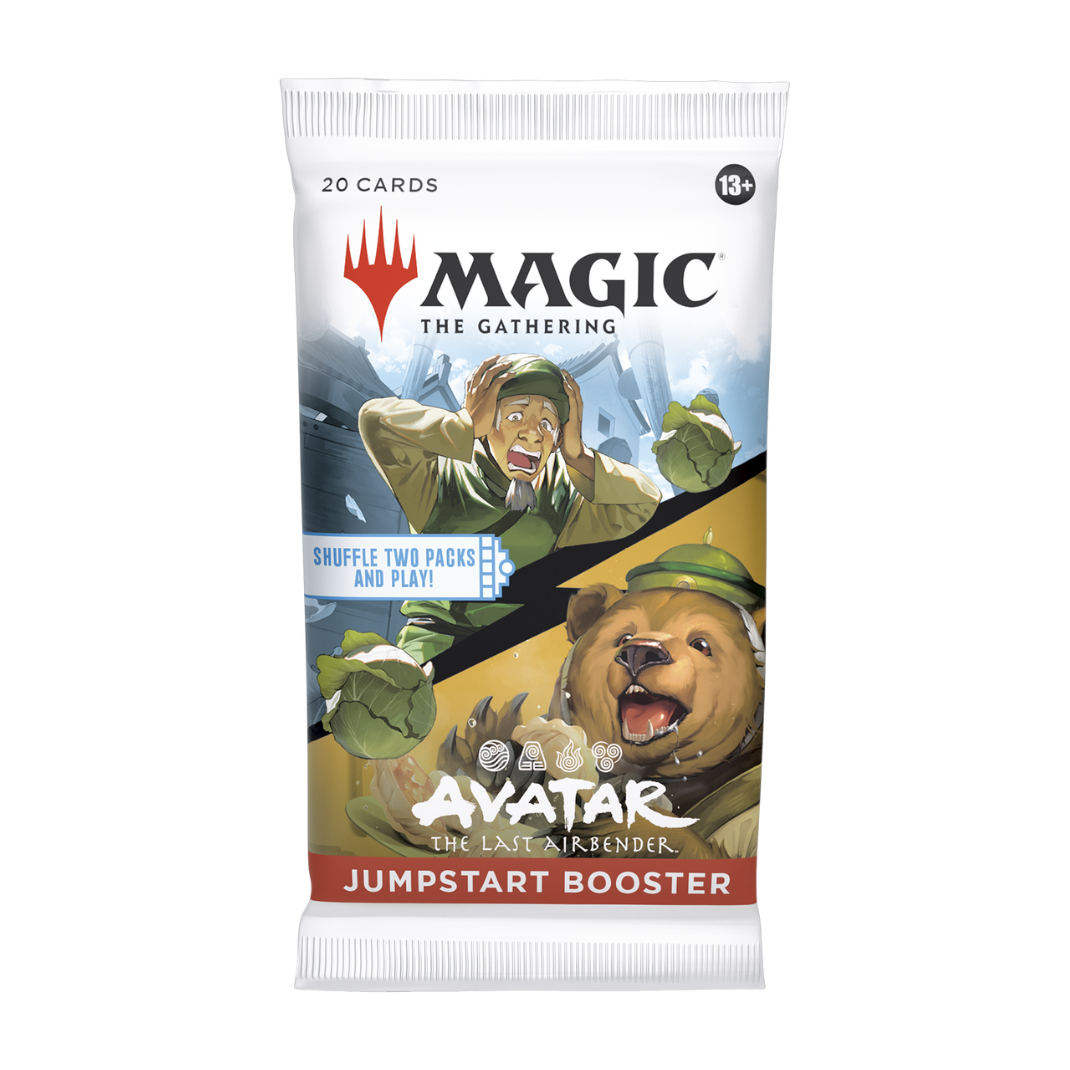 MAGIC: THE GATHERING Avatar The Last Airbender Jumpstart Booster pack on a white background