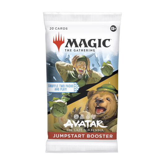 MAGIC: THE GATHERING Avatar The Last Airbender Jumpstart Booster pack on a white background