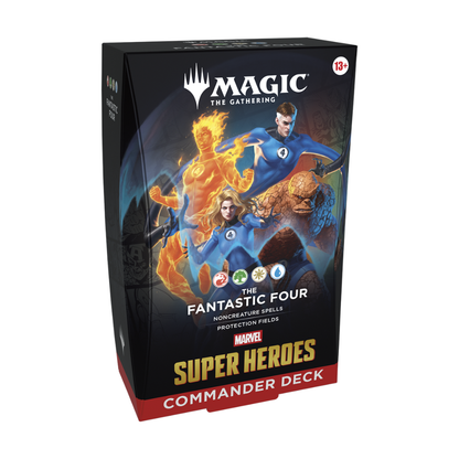 Magic The Gathering Marvel Super Heroes Commander Deck Avengers Wakanda Fantastic Four Doom Prevails 100 cards pre-constructed - Hobby Collectors Australia