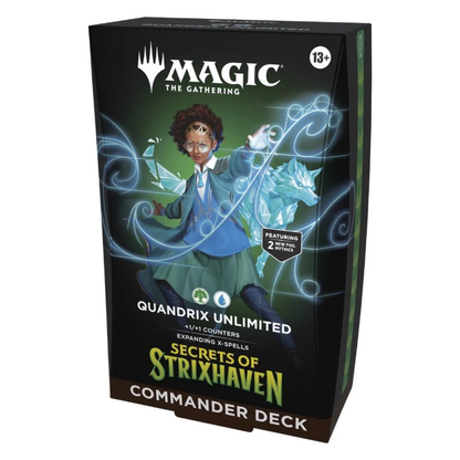 Magic the Gathering: Secrets of Strixhaven Commander Deck (Quandrix Unlimited)