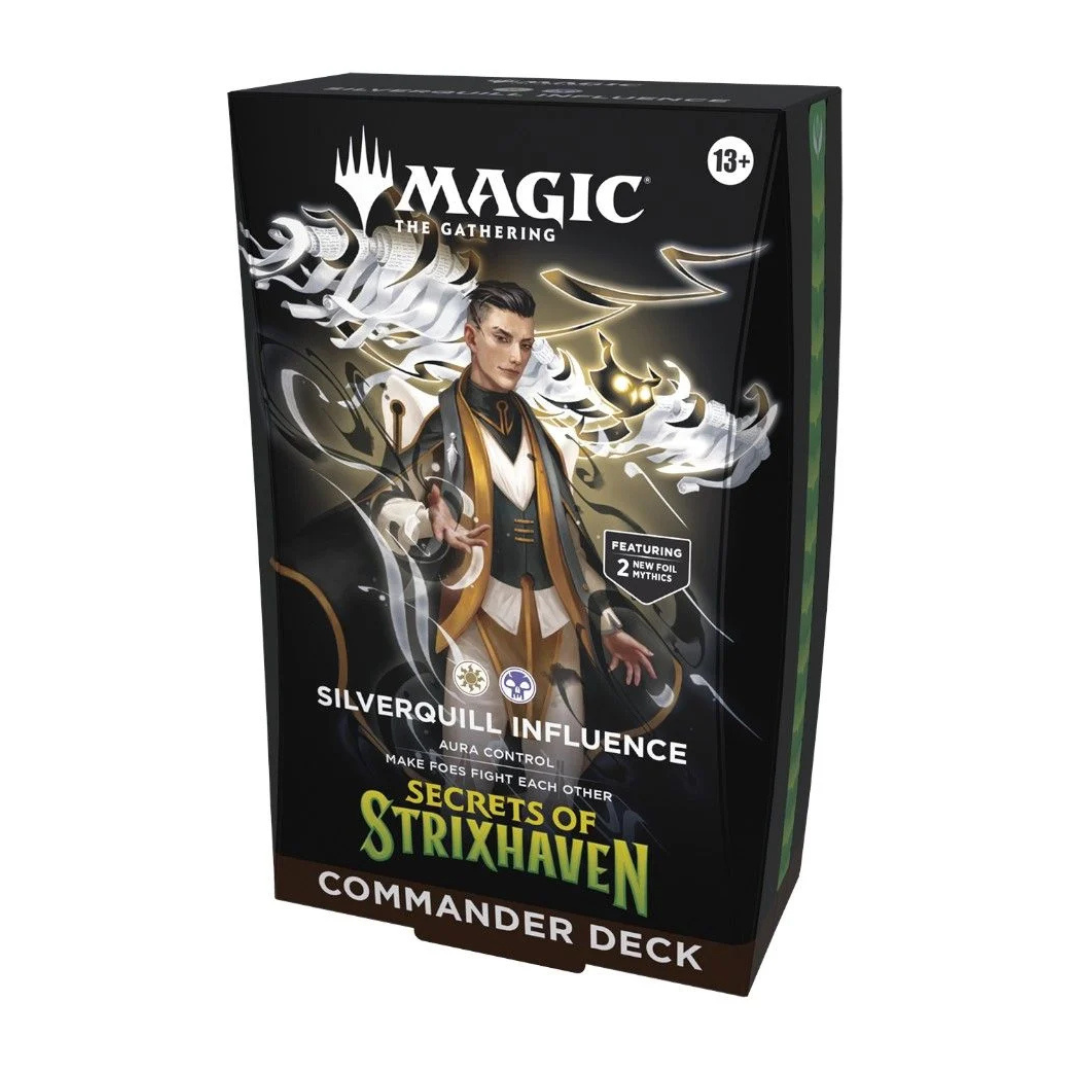 Magic the Gathering: Secrets of Strixhaven Commander Deck (Silverquill Influence)