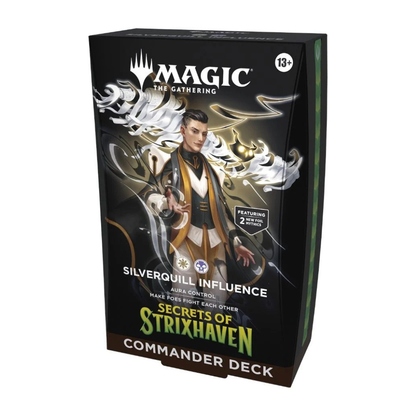 Magic the Gathering: Secrets of Strixhaven Commander Deck (Silverquill Influence)