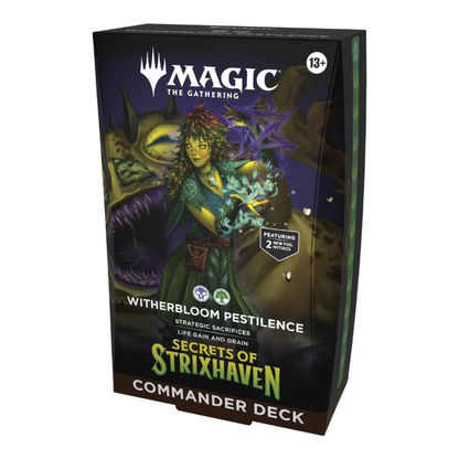 Magic the Gathering: Secrets of Strixhaven Commander Deck (Witherbloom Pestilence)