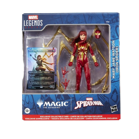 Spider-Man Legends Iron Spider action figure in packaging