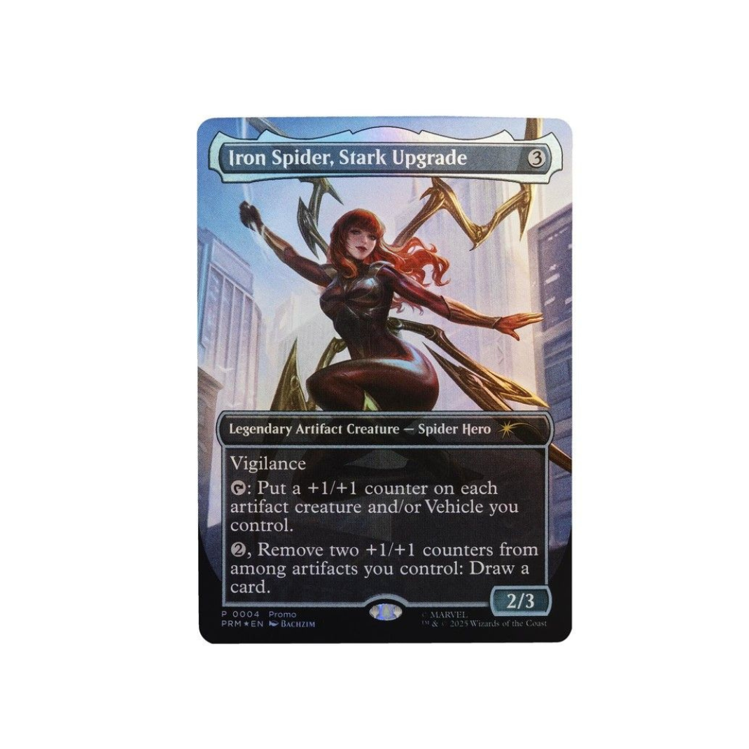 Magic the Gathering Card: Iron Spider, Stark Upgrade