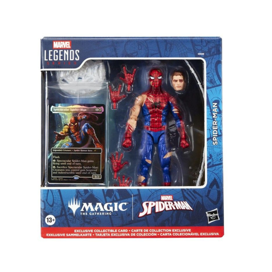 Spider-Man Legends action figure collectible in packaging