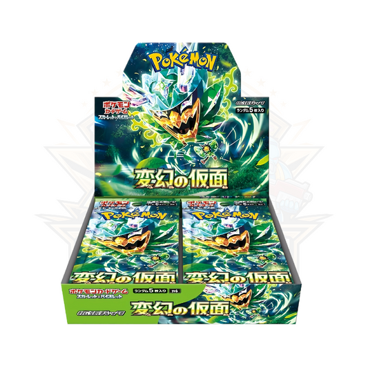 Japanese Pokemon TCG Scarlet & Violet – SV6 Mask Of Change Booster Box