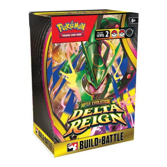 Mega Evolution—Delta Reign Build & Battle Box Front