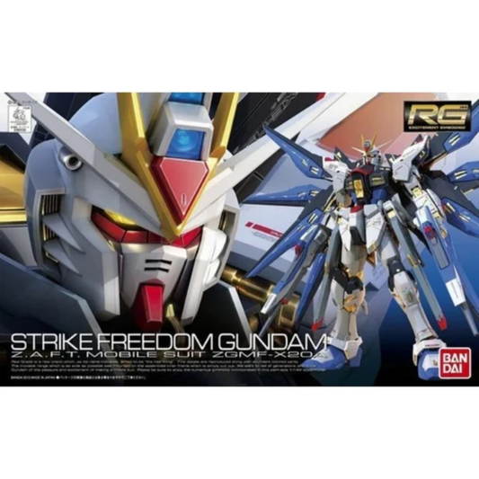 Mighty strike freedom gundam rg