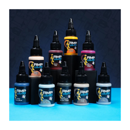 Monument Pro Acryl Atomic Mass Cosmic Paint Set #1 – vibrant acrylic paints for miniatures and models