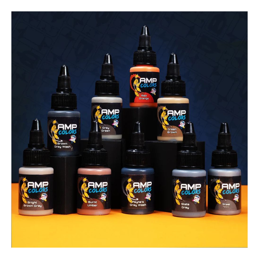 Monument Pro Acryl Atomic Mass Cosmic Paint Set #2 – vibrant acrylic hobby paints for miniatures and models