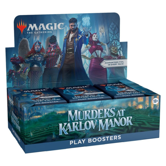Magic The Gathering Murders at Karlov Manor Play Booster Display packaging