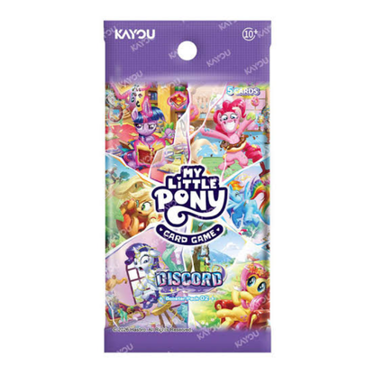 My Little Pony TCG Discord booster box packaging