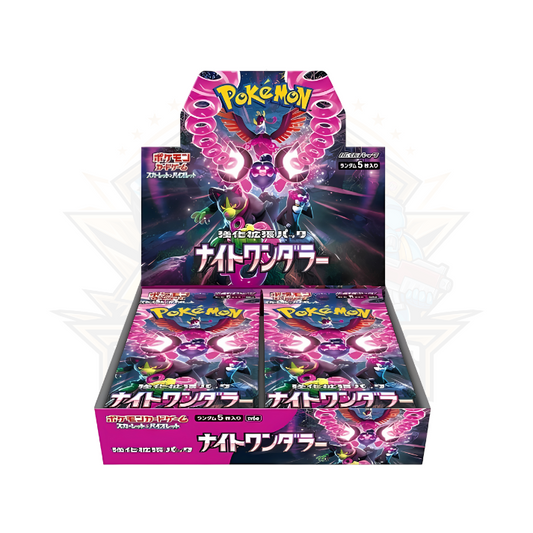 Japanese Pokemon TCG Scarlet & Violet – SV6a Night Wanderer Booster Box