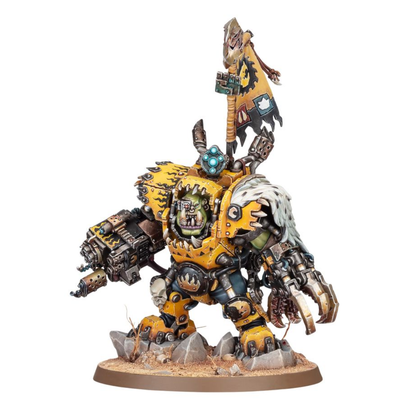 Warhammer 40000 Orks Nazdreg miniature box art