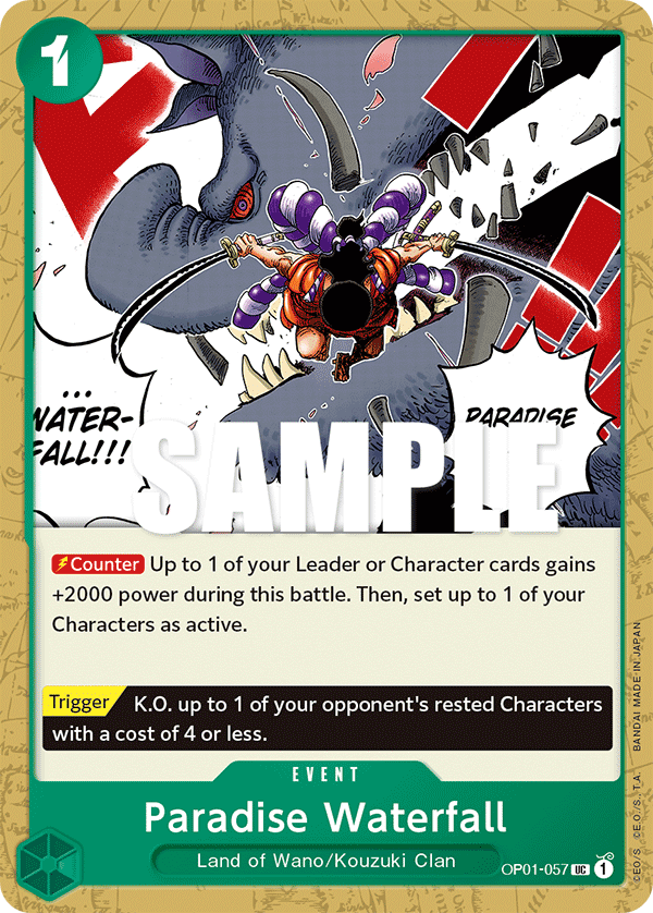 Image of Paradise Waterfall Romance Dawn OP01-057