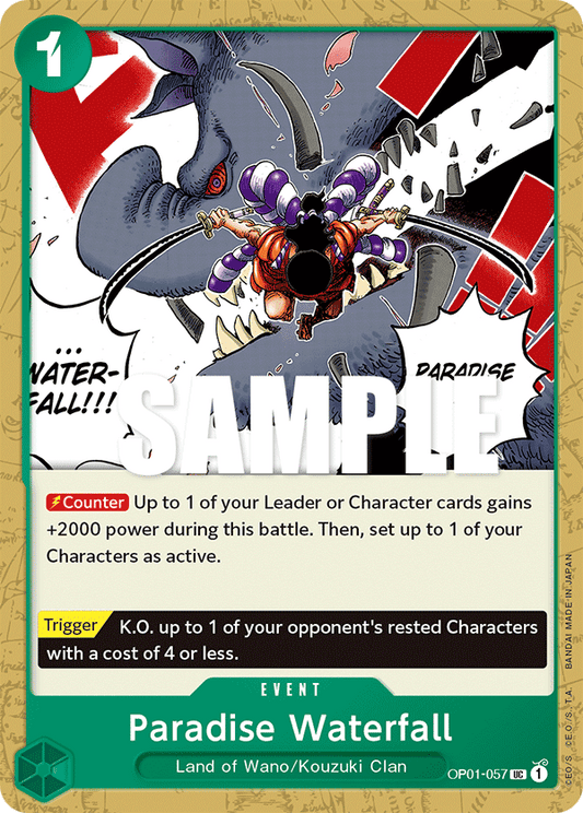 Image of Paradise Waterfall Romance Dawn OP01-057