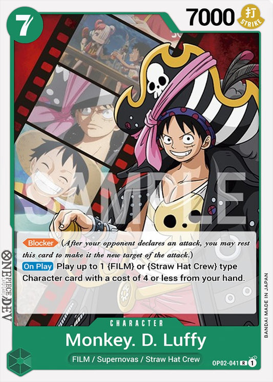 Image of Monkey. D. Luffy Paramount War OP02-041