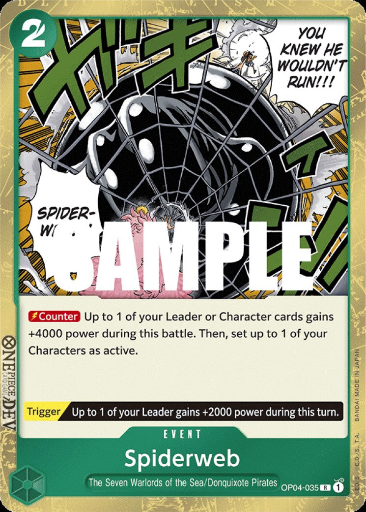 Image of Spiderweb Kingdoms of Intrigue OP04-035