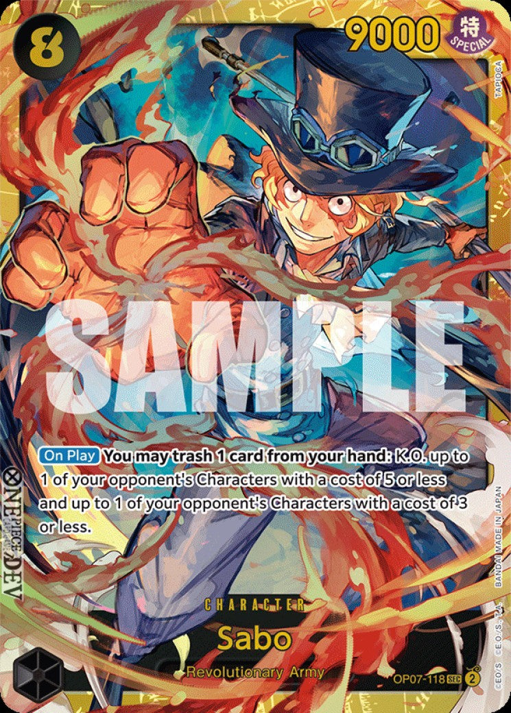 Image of Sabo 500 Years in the Future OP07-118