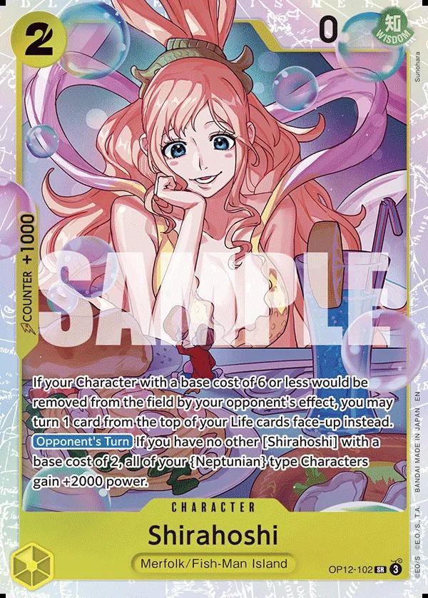 Image of Shirahoshi Legacy of the Master OP12-102