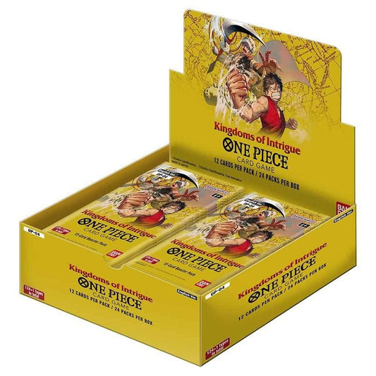 One Piece TCG - Kingdoms of Intrigue - Booster Box [OP-04]