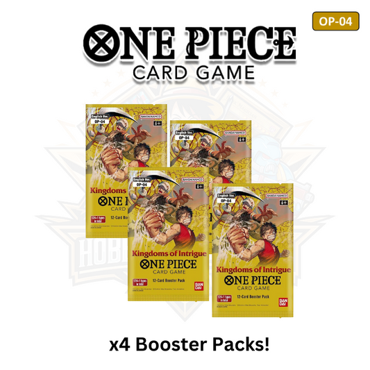 Grab A One Piece TCG: Kingdoms Of Intrigue Booster Box (OP-04) 24 Packs Sealed Grab A One Piece TCG: Kingdoms Of Intrigue Booster Box (OP-04) 24 Packs Sealed