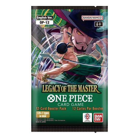 One Piece Card Game OP-12 Legacy Of The Master Booster Display Box with 24 packs