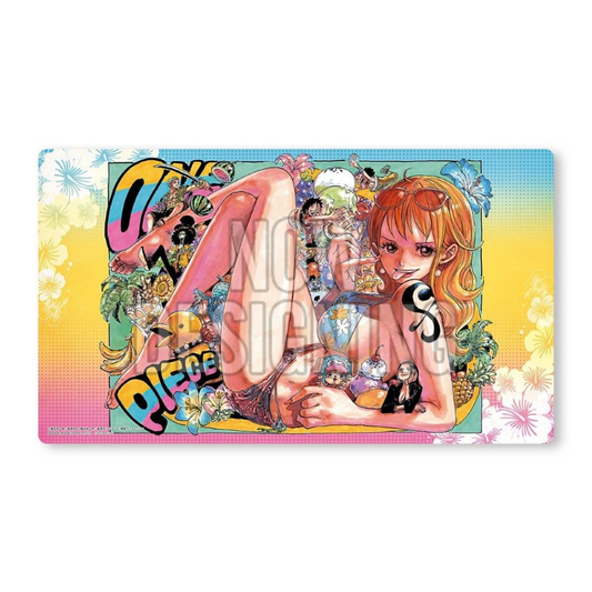 One Piece Card Game Official Playmat – Limited Edition Vol. 3 featuring premium cloth design and exclusive One Piece artwork.