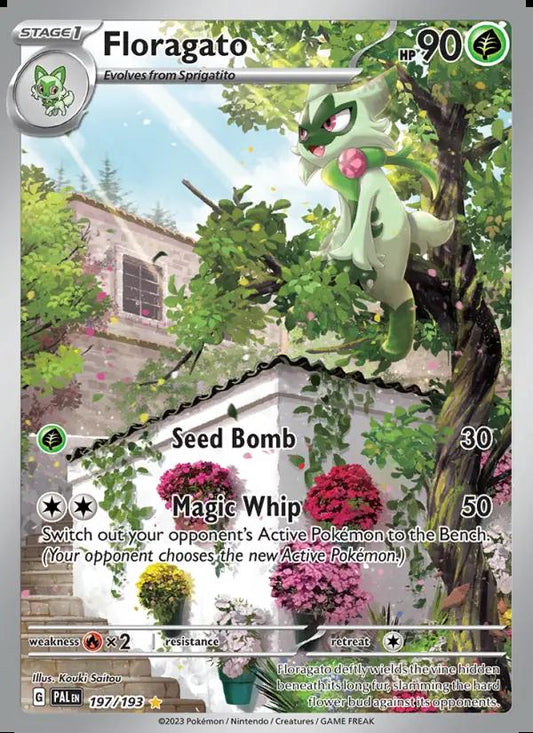 Image of Floragato Paldea Evolved (PAL) #197