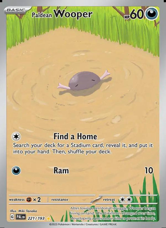 Image of Paldean Wooper Paldea Evolved (PAL) #221