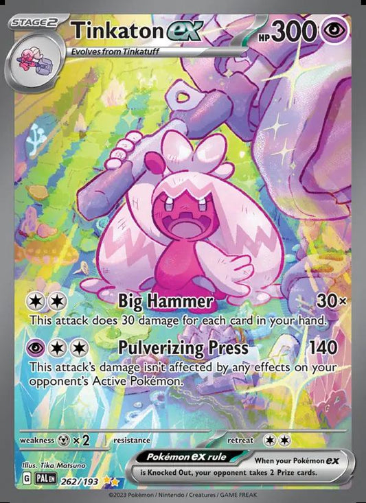 Image of Tinkaton ex Paldea Evolved (PAL) #262