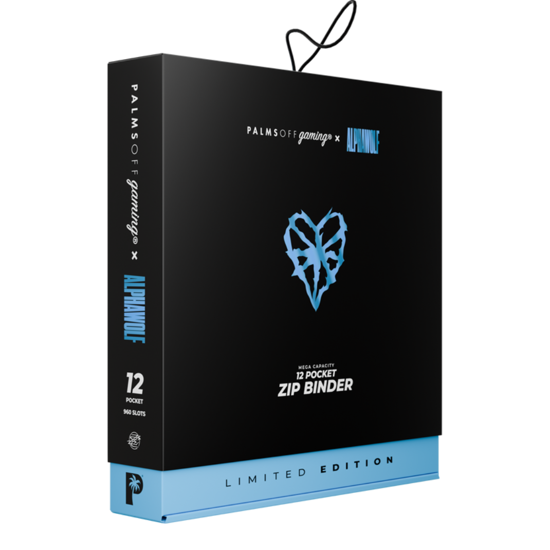 POG X Alpha Wolf Limited Edition MEGA Zip Binder | 9, 12, 16 Pocket at Hobby Collectors Australia