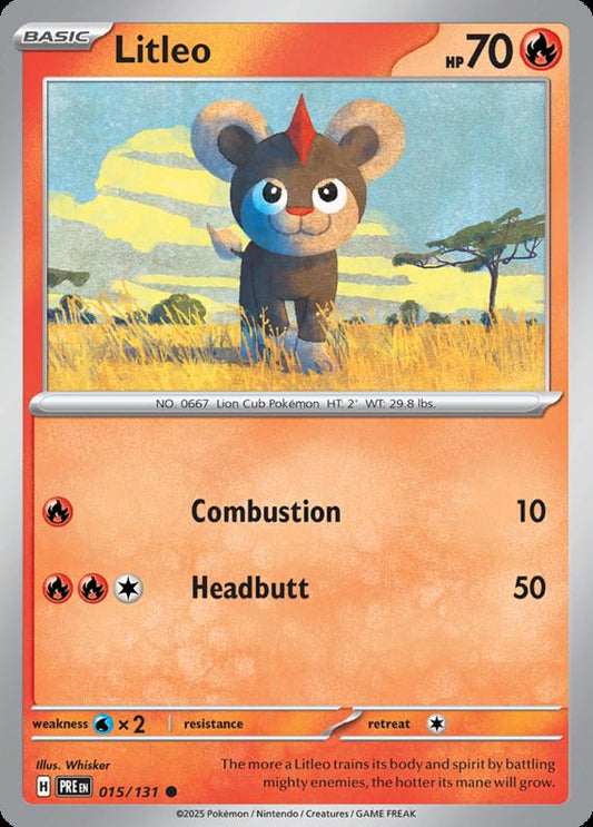 Image of Litleo Prismatic Evolutions (PRE) #015