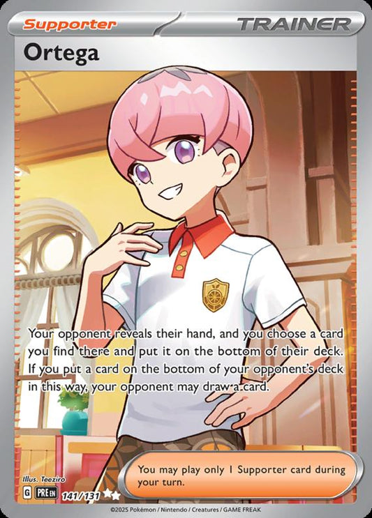 Image of Ortega Prismatic Evolutions (PRE) #141