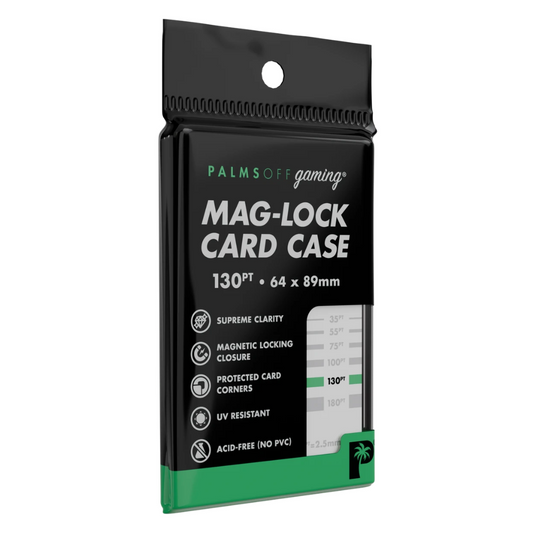 Palms Off Gaming - 130pt Mag-Lock Card Case front