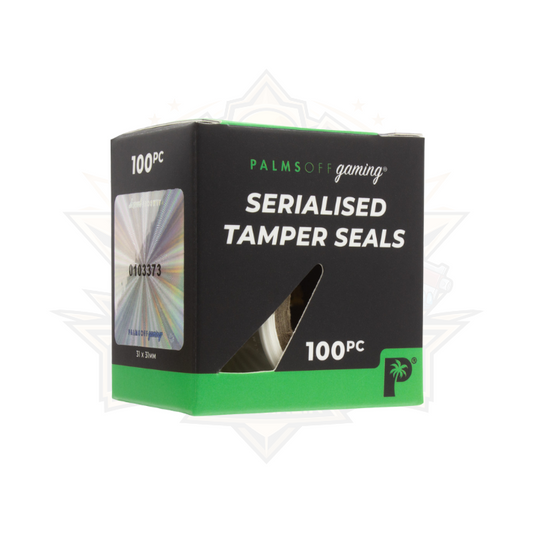Palms Off Gaming - Serialised Tamper Seals - 100pc Box