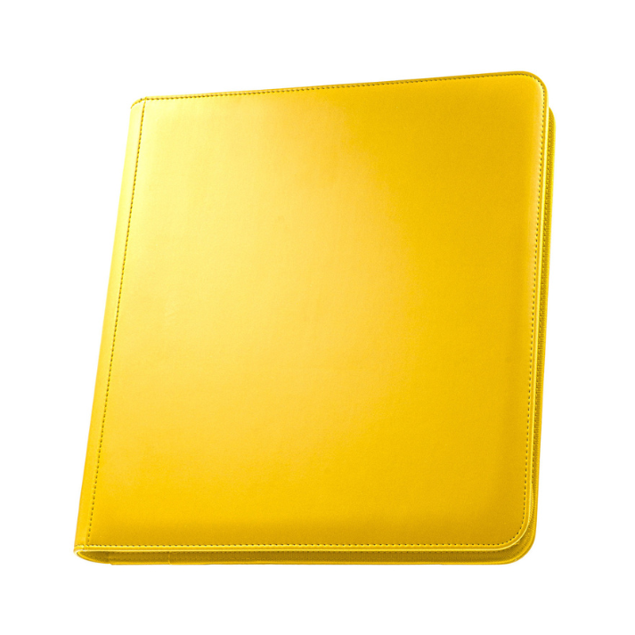 Palms Off Gaming STEALTH 12-Pocket Zip Trading Card Binder – Yellow