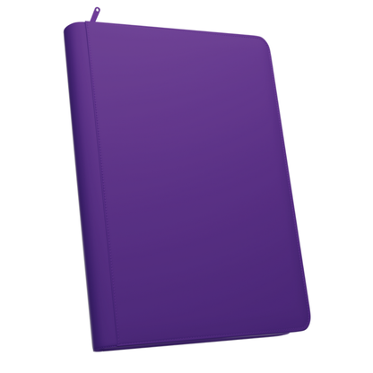 Palms Off Gaming: Stealth 9-Pocket Zip Binder – Purple (360 Card Capacity)