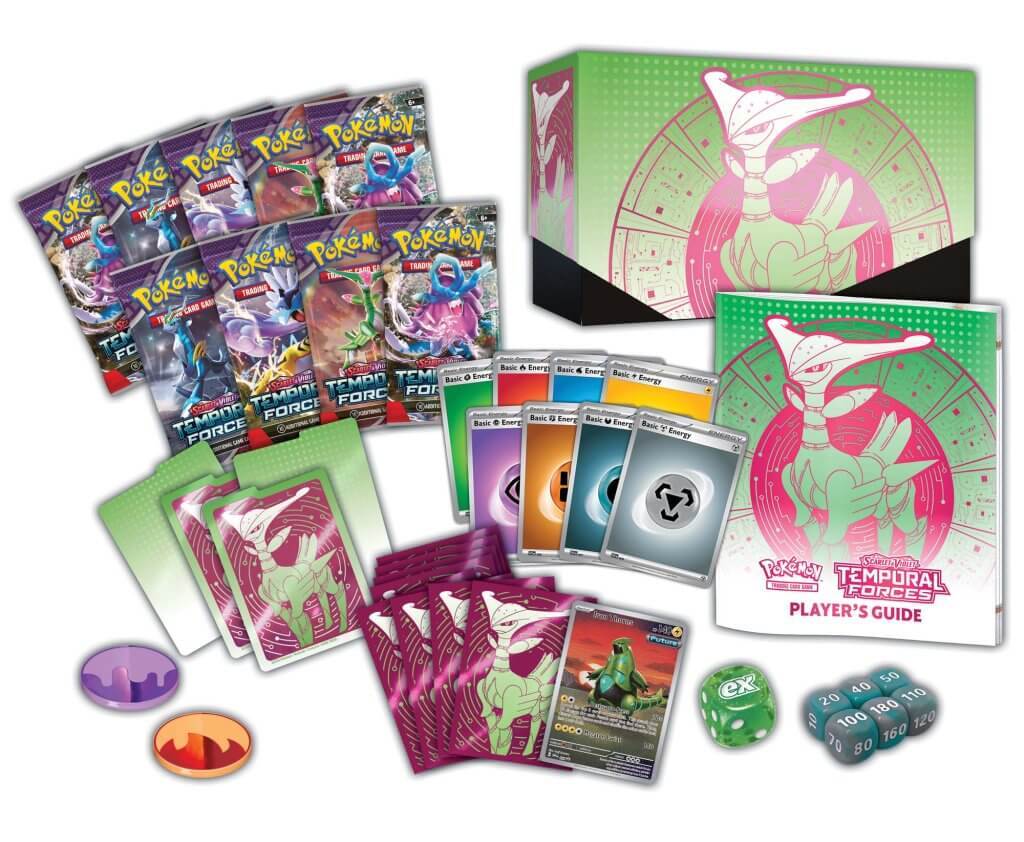 Pokémon TCG - Scarlet & Violet Temporal Forces - Elite Trainer Box (Assorted)