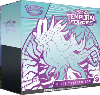 Pokémon TCG - Scarlet & Violet Temporal Forces - Elite Trainer Box (Assorted)