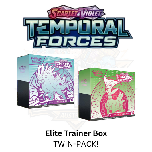 Pokémon TCG - Scarlet & Violet Temporal Forces - Elite Trainer Box (Twin Pack)